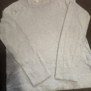 J. Crew Men's Light Gray Crewneck Sweater